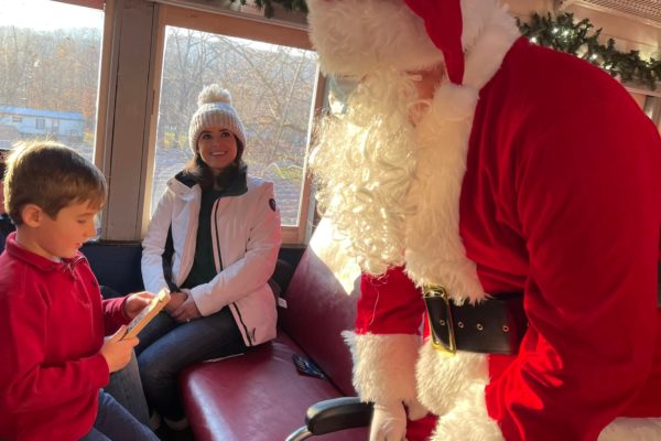 Potomac Eagle, Santa Clause, Christmas Train Ride Gifts