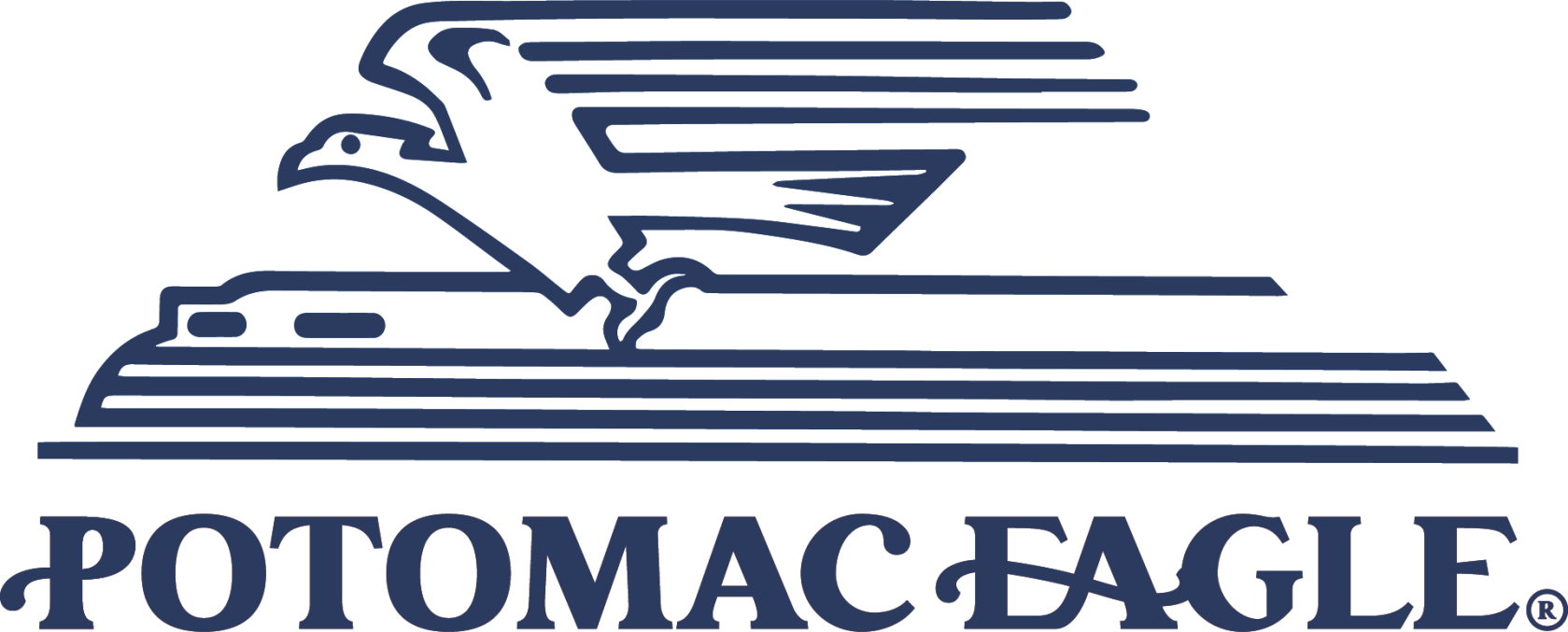 Potomac Eagle Blue Logo