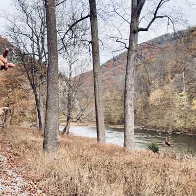Winter view of the Trough Canyon