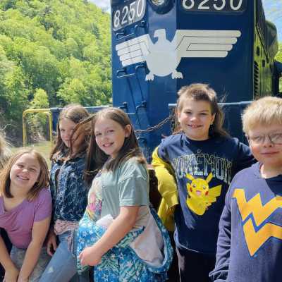 a group of people posing for the camera
