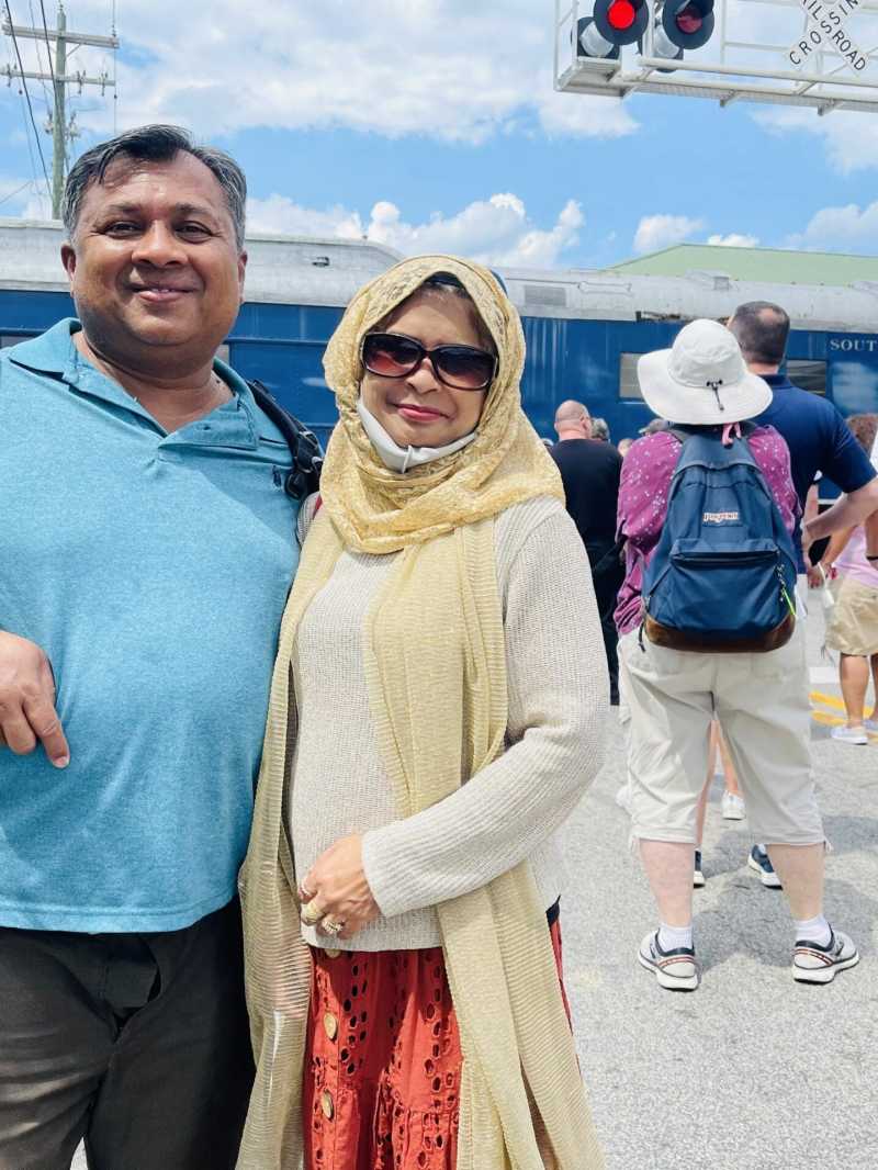 a group of people posing for the camera