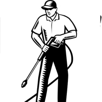 a drawing of a person
